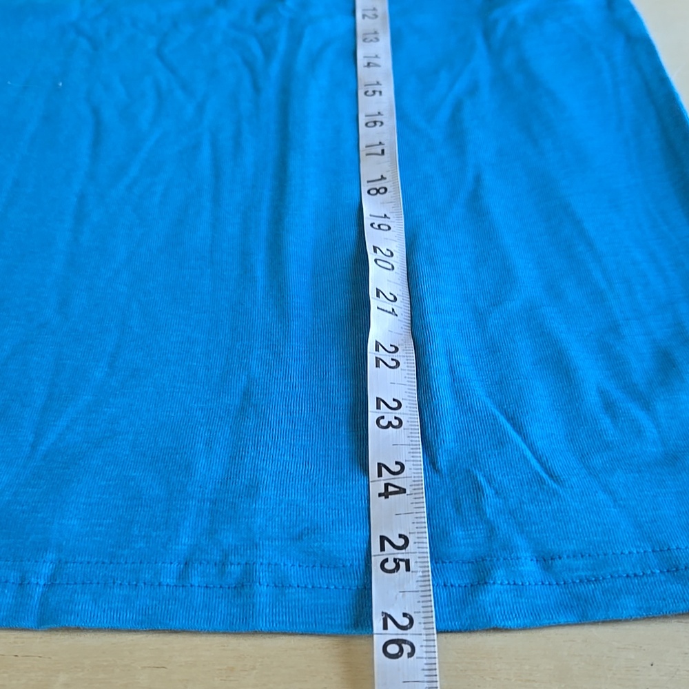 Z113 NWT Zenana Outfitters Cap Sleeve Crewneck Tee Sz 1X 2X 3X Stretch Oversized - Picture 6 of 8